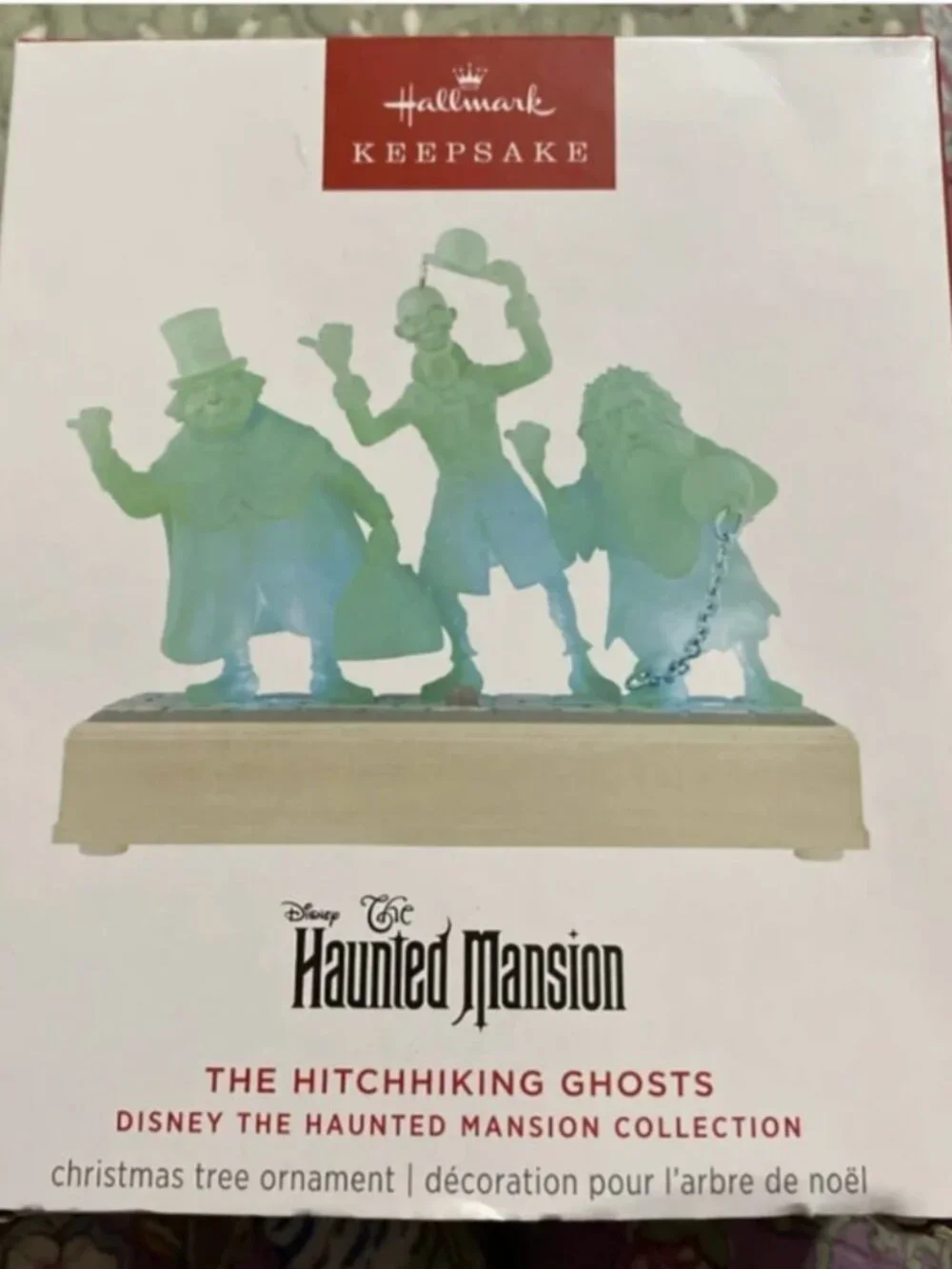 Hallmark KeepSake The HitchHiking Ghost Christmas Ornament